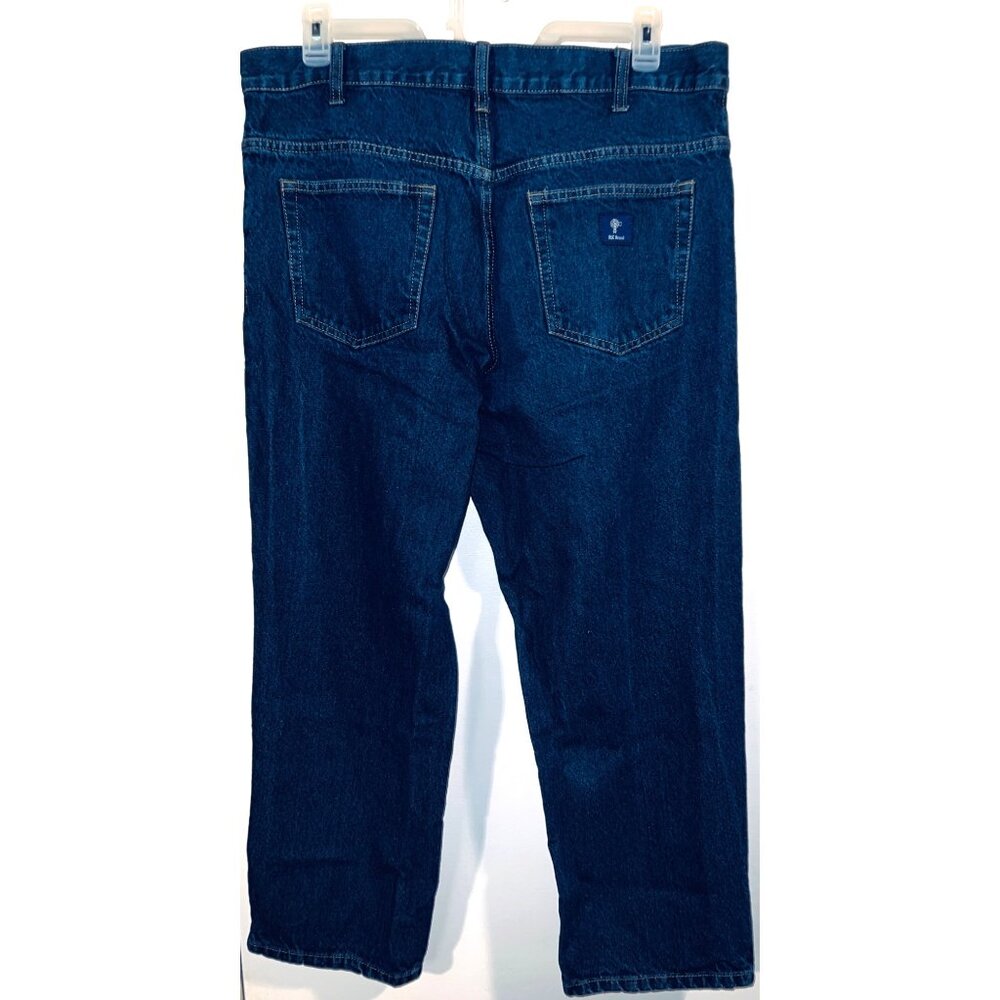 RK Mens Denim Jeans 38X29 Straight Leg Blue 100% Cotton - Picture 2 of 4